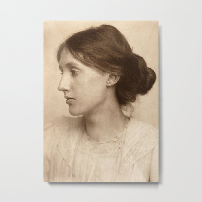 Virginia Woolf Vintage Photo,1902 Metal Print