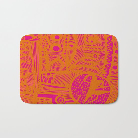 INK#9 Dreaming of India Bath Mat