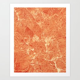 Orange Red Marble Texture Art Print | Orangemarble, Warm, Yellow, Fire, Gem, Pattern, Texture, Orange, Abstract, Mineral 