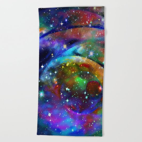 Another Solar System Beach Towel