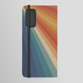 Retro 70s Sunrays Android Wallet Case