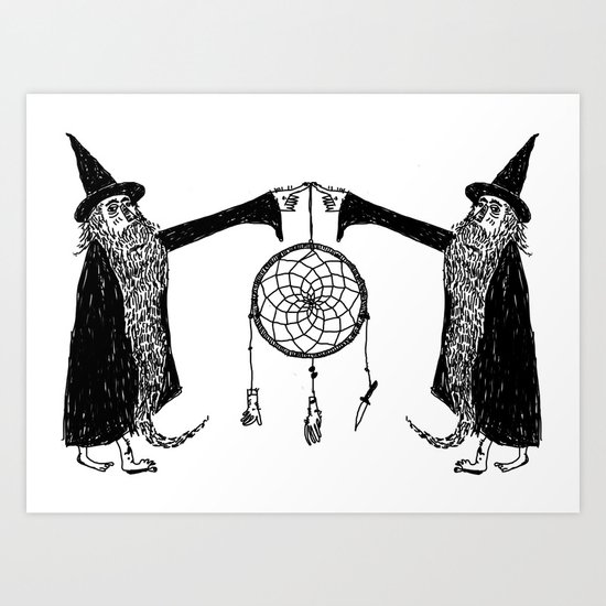 Dream Wizards Art Print
