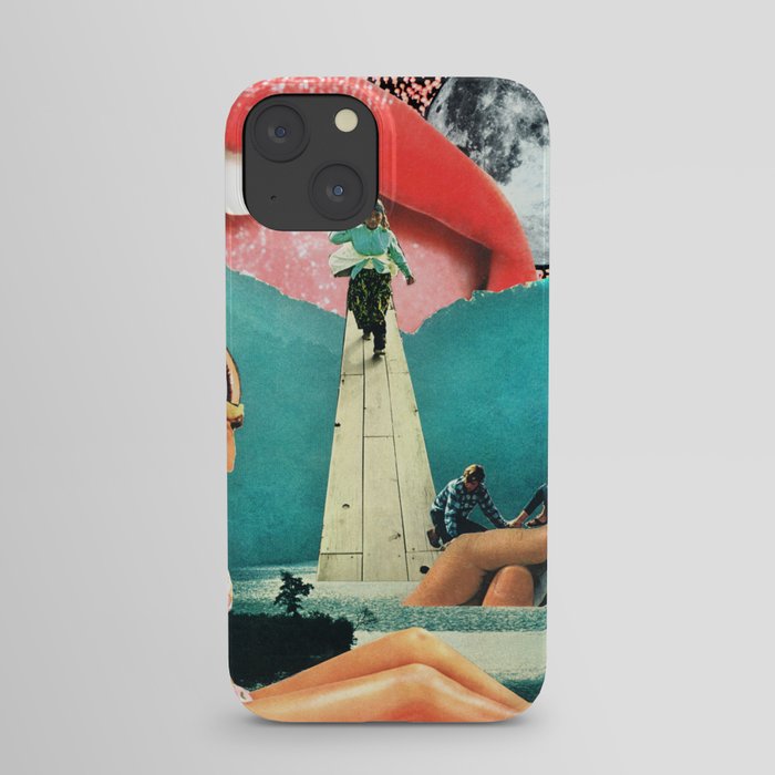 Lake Lunecandy Handmade Collage iPhone Case