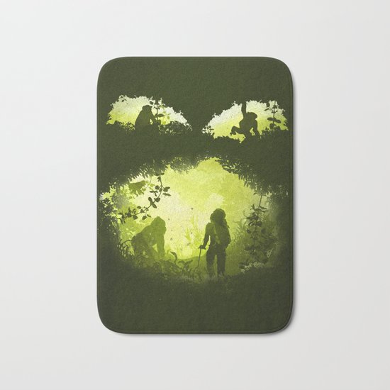 In the Heart of the Jungle Bath Mat