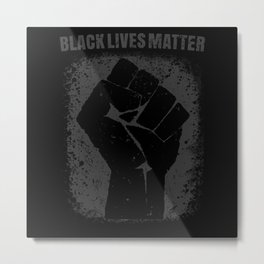 Black Lives Matter Metal Print | Civilrights, Blacklivesmatter, Racism, Protest, Blackhistory, Blackpower, Ericgarner, Love, Socialjustice, Blacklives 