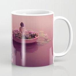 floating boat garden Coffee Mug