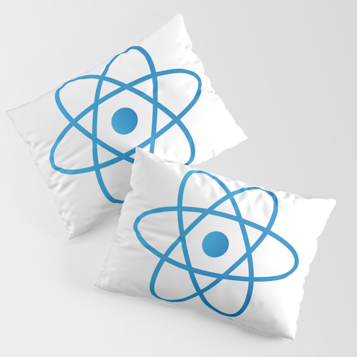 Abstract Isolated Atom Pillow Sham