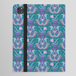 Luxe Pineapple // Peacock Feather iPad Folio Case