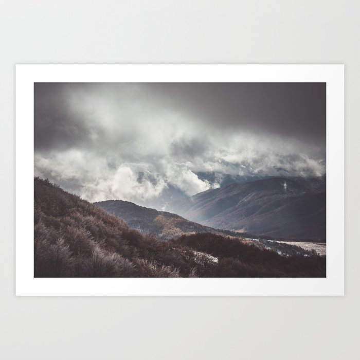 Waiting For The Sun Landscape And Nature Photography Art Print By Ewkaphoto