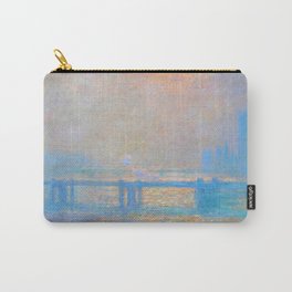 Claude Monet - Charing Cross Bridge, the Thames (1903) Carry-All Pouch