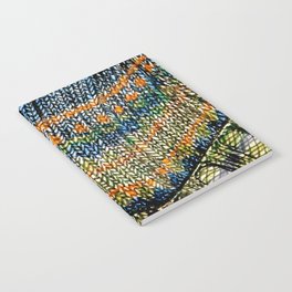 Color Knit Cap Notebook