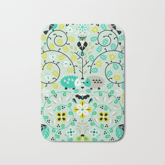 Hedgehog Lovers Bath Mat
