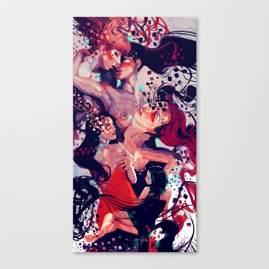 PLEASURES OF A GIRLS Canvas Print