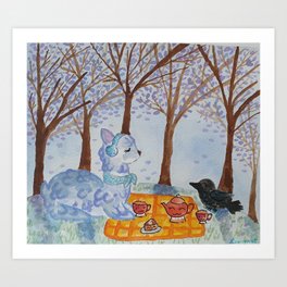 Tea Party Art Print