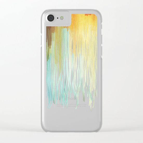 Urban sunset Clear iPhone Case