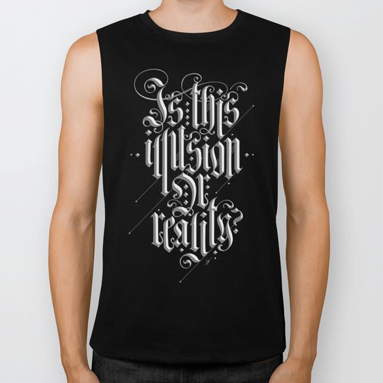 Is This Illusion Or Reality? Biker Tank