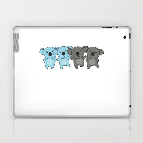 Autosexual Flag Pride Lgbtq Cute Koala Laptop & iPad Skin