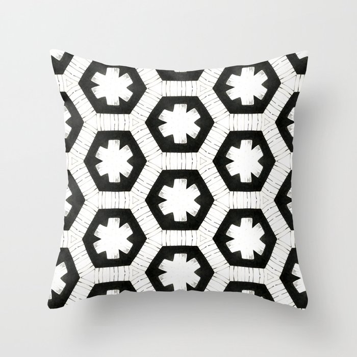 Moroccan Tile Throw Pillow By Vetmari Society6 Moroccan Tile Throw Pillow