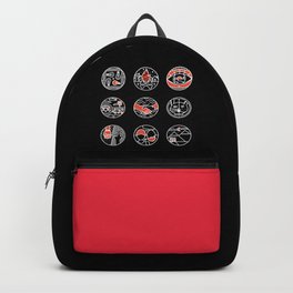 blurry icons II Backpack | Vector, Graphicdesign, Twenty, Joshdun, Graphic Design, Blurry, Tylerjoseph, Digital, Musi, One 