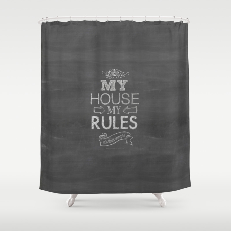 My shower my rules