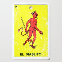 El Diablito Mexican Loteria Card Cutting Board