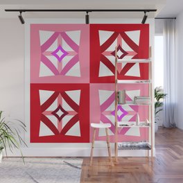 Breeze Block Nine Multi PR Wall Mural