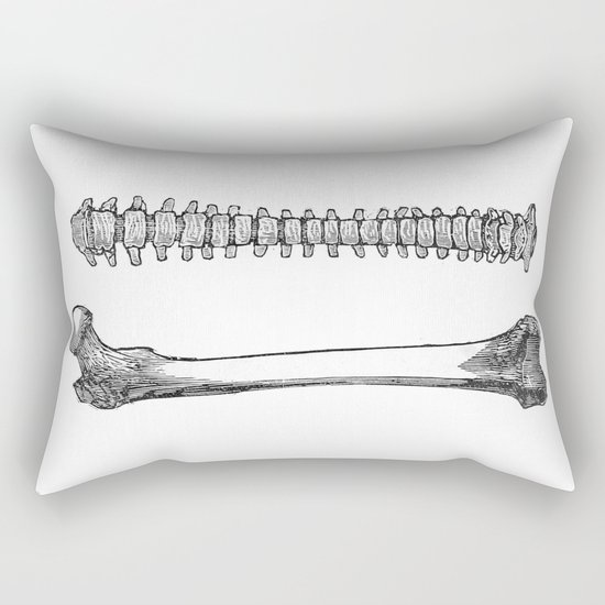 Femur spinal Rectangular Pillow