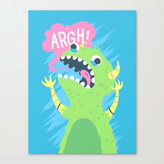 One of Those Days Canvas Print