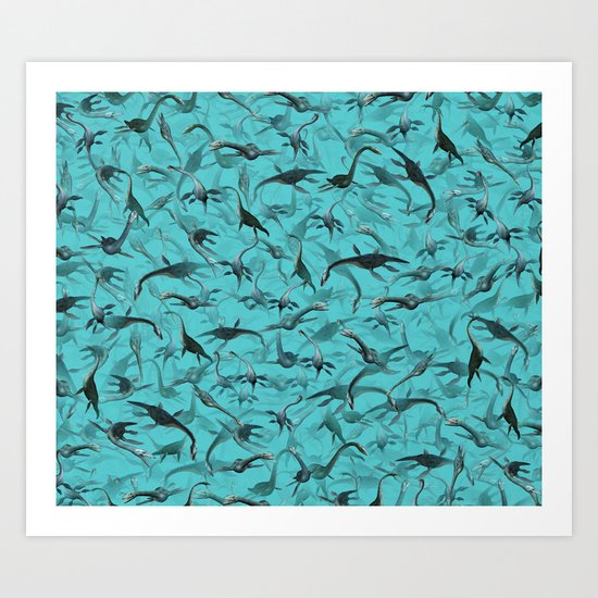 Plesiosaurus Art Print