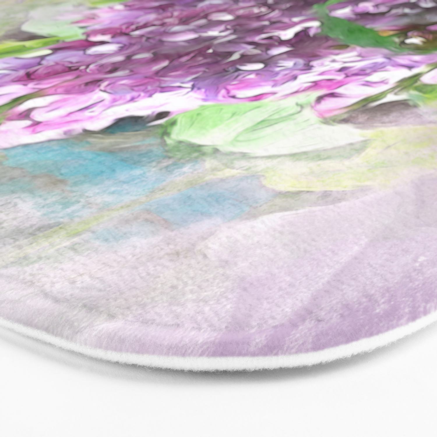 Soft Lilac Bath Mat By Michigangallery Society6