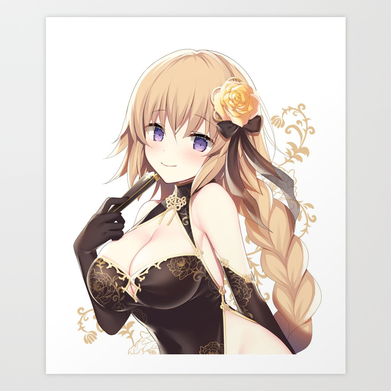 Super Sexy And Hot Anime Girl Art Print by PureKinography | Society6