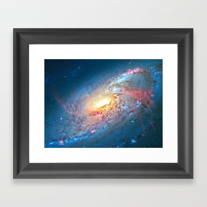 Spiral galaxy Framed Art Print