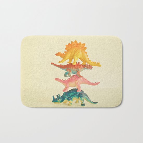 Dinosaur Antics Bath Mat