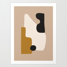 abstract minimal 16 Art Print