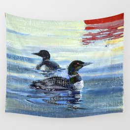 loons Wall Tapestry