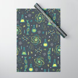 Midcentury Modern Science Wrapping Paper