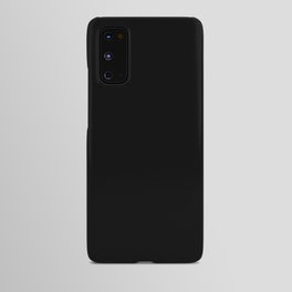 Pure Black Android Case