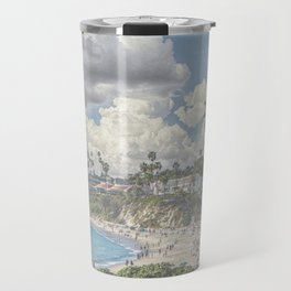 Laguna Beach Texture image Travel Mug