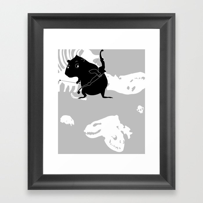 Out for a Stroll Framed Art Print