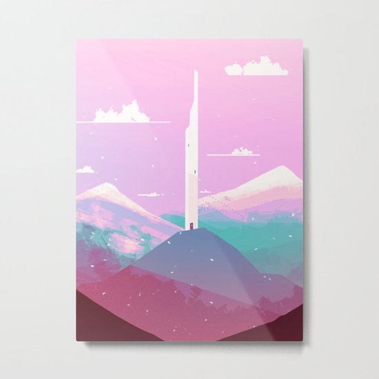 tower of wind Metal Print
