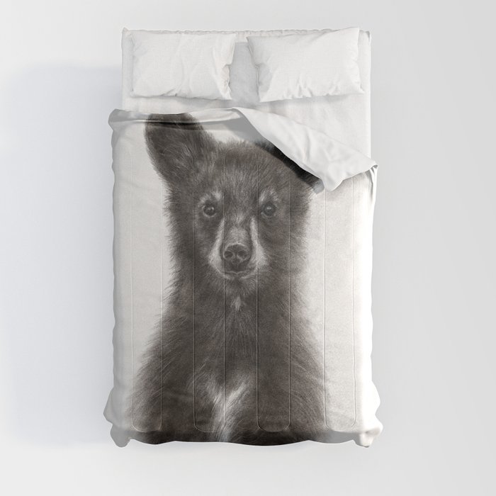 Black Bear Cub Comforter