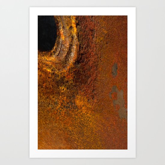 Rust never sleeps... Art Print