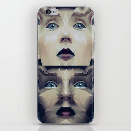 Facet_CD2 iPhone & iPod Skin