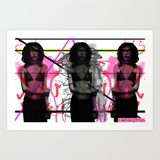 Polly Jean. Art Print