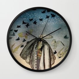 East of the Sun and West of the Moon, illustrated by Kay Nielsen Birds in the Night Wall Clock