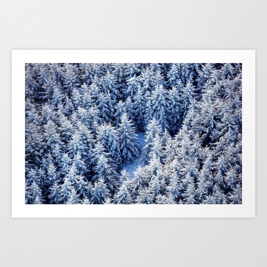 Pines Art Print