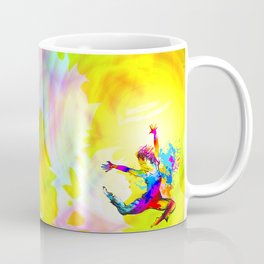 Hip hop dancer jumping Mug