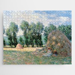Claude Monet-Haystack Jigsaw Puzzle