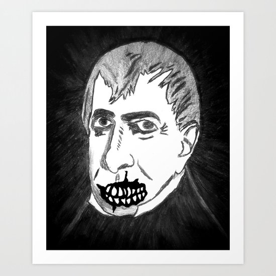 09. Zombie William Harrison Art Print