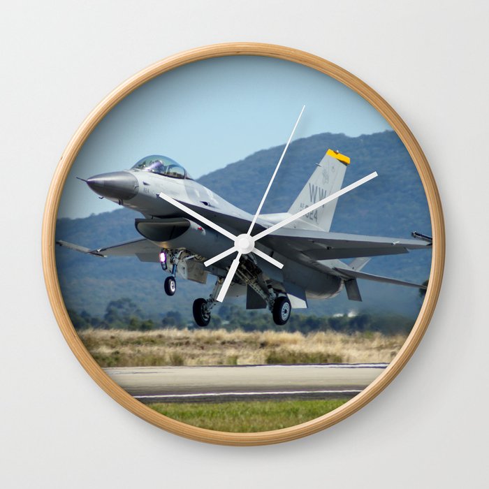 F-16 Fighting Falcon Wall Clock